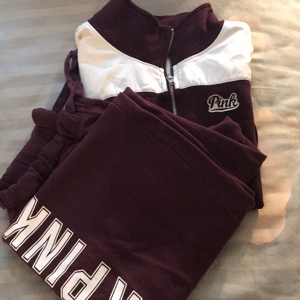 Victoria Secret Sweat Outfit.